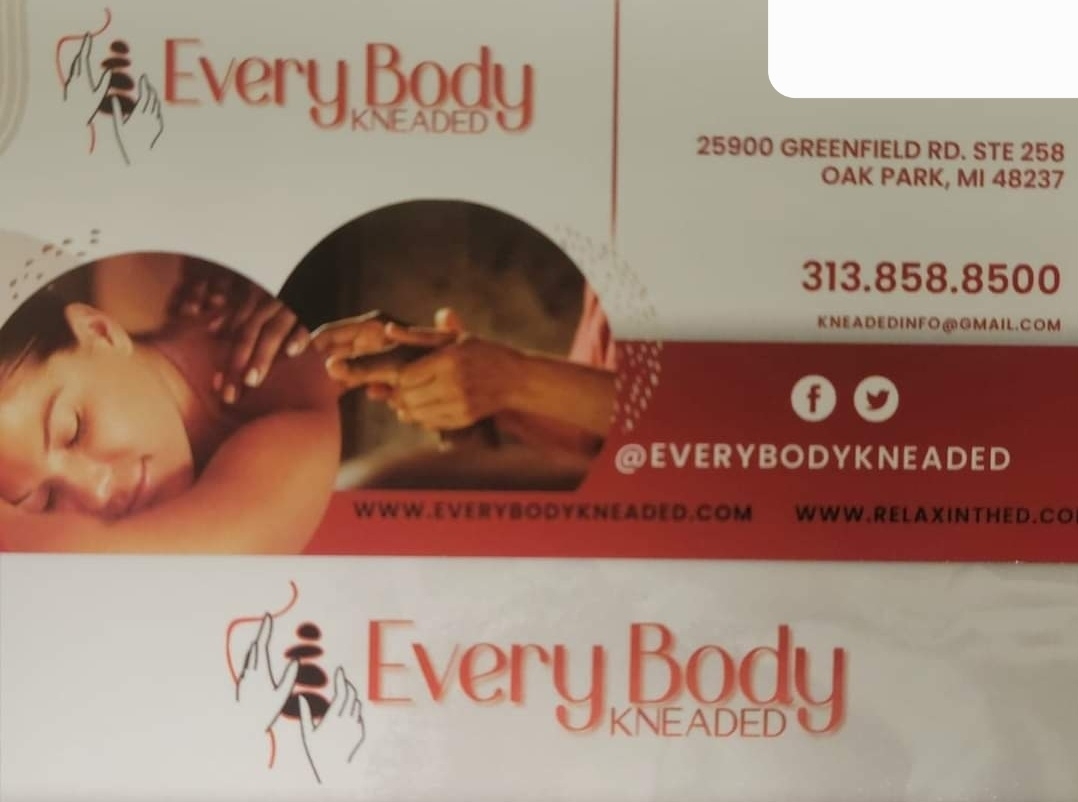 Every BODY Kneaded Massage Body Work In Oak Park MI Vagaro